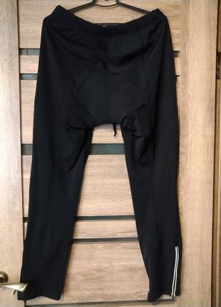 Крутые спортивные вело термо брюки лосины crane techteh