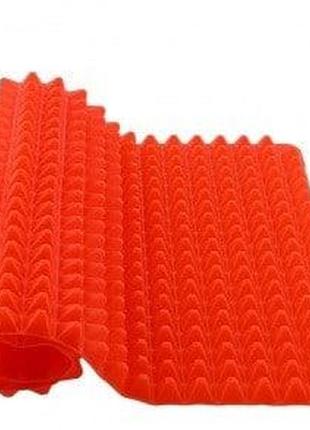 Унікальний силіконовий килимок для випічки ultra pyramid baking mat з антипригарним покриттям salema5 фото