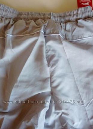 Спортивні штани чоловічі тонкі slazenger світло-сірі m10 фото