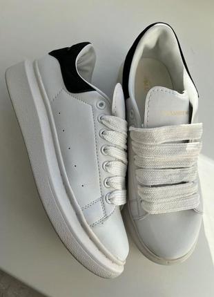 Кожаные белые кроссовки2 фото