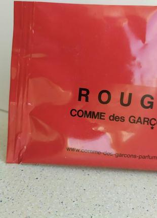 Comme des garcons rouge парфюмированная вода оригинал пробник 1,5 мл2 фото