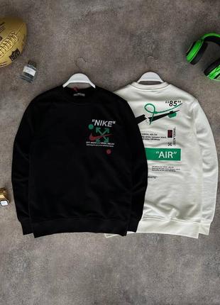 Свитшот nike & off-white присутствует в двух цветах