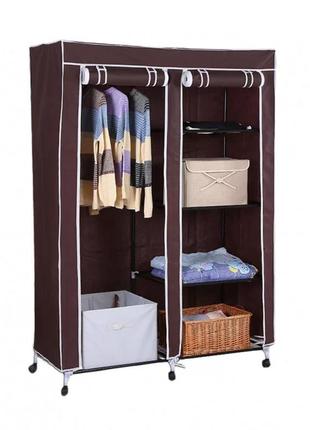 Шкаф складной тканевый gd-0712 (120 х 30 х 175 см) salemarket
