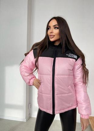 Тепла зимова куртка tnf The North Face2 фото