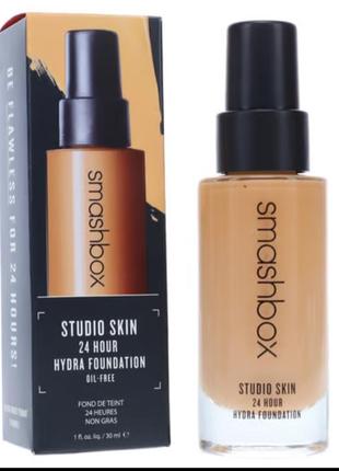 Smashbox studio skin 24 hour wear hydrating foundation зволожуючий тональний крем