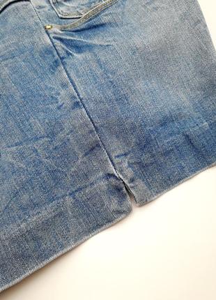 Классные джинсовые шорты h&m голубые короткие швеция5 фото
