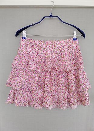 Ніжна спідниця з воланами