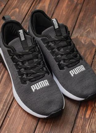 Кросівки puma hybrid grey кросівки2 фото