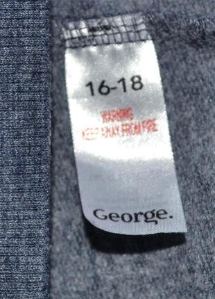Нічна сорочка ночнушка george трикотаж на байці  р.2xl\3xl5 фото