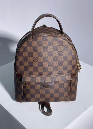 Женская сумка louis vuitton palm springs backpack brown