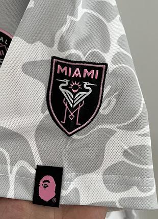 Футболка miami bape a bathing ape бейп joint edition маямі мессі messi mls млс japan