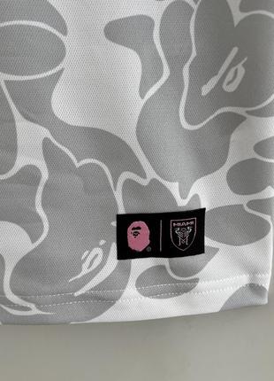 Футболка miami bape a bathing ape бейп joint edition маямі мессі messi mls млс japan