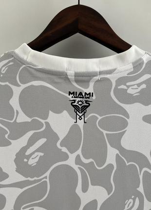 Футболка miami bape a bathing ape бейп joint edition маямі мессі messi mls млс japan