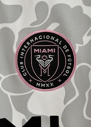 Футболка miami bape a bathing ape бейп joint edition маямі мессі messi mls млс japan