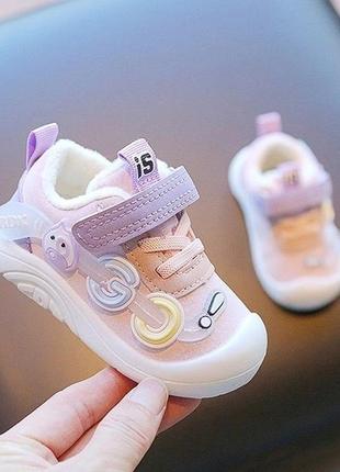 Дитячі кросівки на плюші для малюків