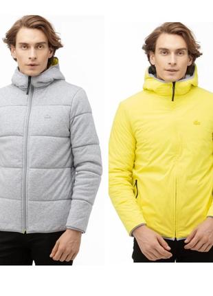 Двухсторонняя куртка lacoste размер xxl весна>осень оригинал
