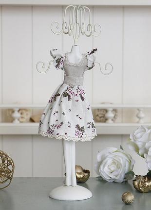 Подставка для украшений платье цветок   gm09-j9021a