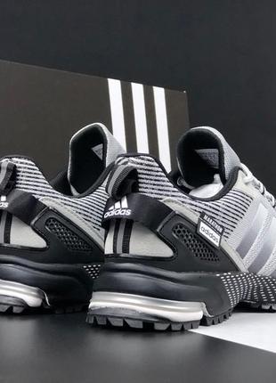 Мужские кроссовки adidas marathon tr сеточка серые2 фото