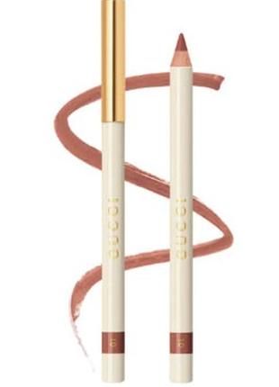 Gucci long lasting show lip liner, олівець для губ