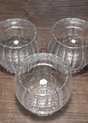 Стеклянные чайные пиалы. двойное стекло1 фото