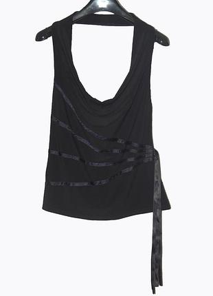 Роскошная эластичная майка с голой спинкой