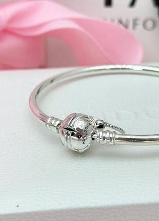 Серебряный бангл-браслет "снич"