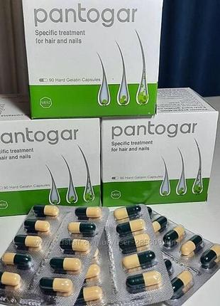 Витамины для волос и ногтей пантогар (pantogar)1 фото