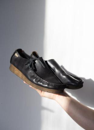 Вінтажні шкіряні clarks lugger