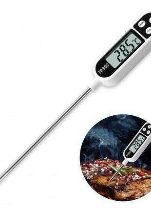 Термометр цифровий кухонний щуп uchef tp300 для гарячих та холодних страв10 фото