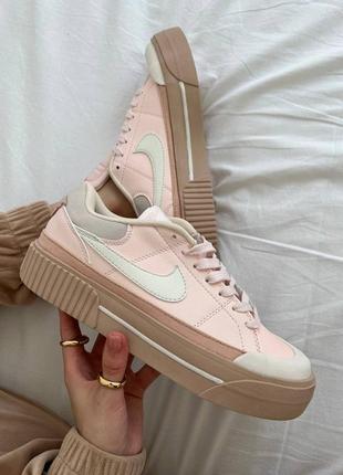 Кроссовки nike court legacy pink5 фото