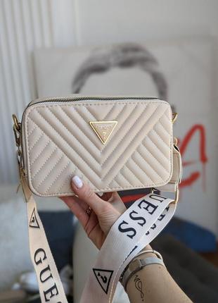 Сумка guess кросс-боди мягкая