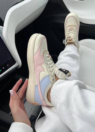 Кроссовки nike air force shadow “pink glaze”9 фото