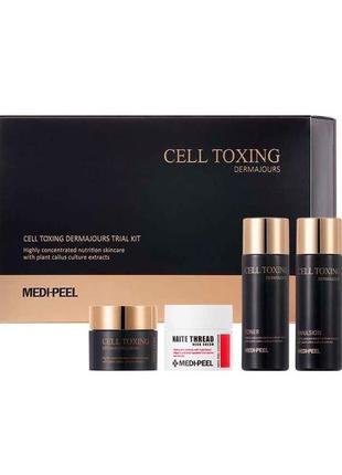 Набір мініатюр medi peel cell toxing dermajours trial kit3 фото