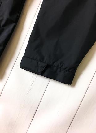 Мужская черная нейлоновая осенняя демисезонная куртка ветровка adidas адидас. размер s m6 фото