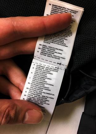 Чоловіча чорна нейлонова осіння куртка демісезонна куртка adidas адидас. розмір s m9 фото