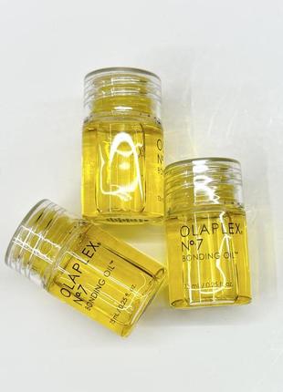 Живильна олійка з термозахистом olaplex n°7 bonding oil, 7.5 ml