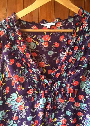 Блуза пайетки  в цветы new look2 фото