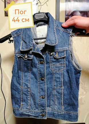 Жилетка джинсовая 40, для дівчини