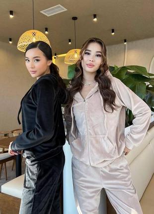 Спортивный костюм велюр спорт❤️8 фото