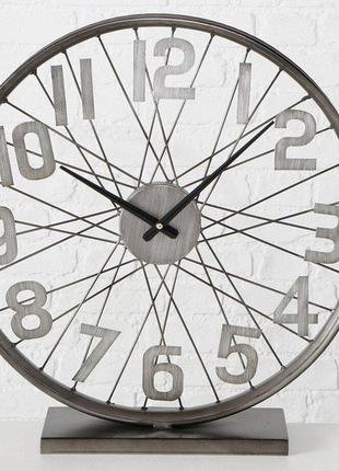 Настольные часы "колесо жизни" металл h52см гранд презент 1019957