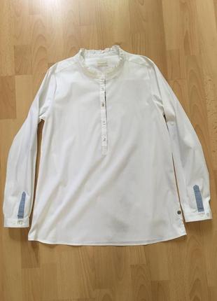 Белая блуза milano italy3 фото