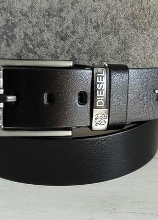 Стильный мужской кожаный ремень