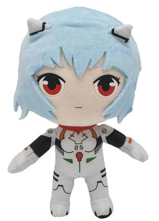 Рей аянами 25 см м'яка іграшка ялівець rei ayanami evangelion