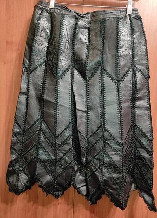 Юбка aiershana кожа натуральная