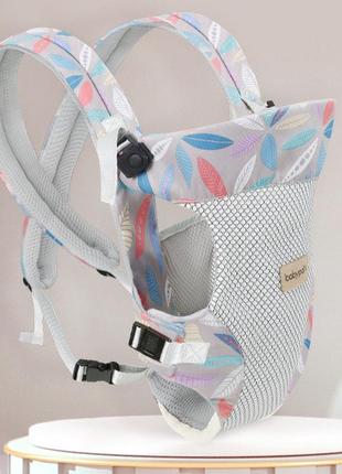 Слинг рюкзак-кенгуру baby carriers leaf