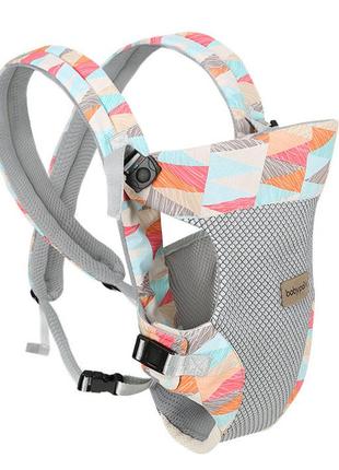 Слинг рюкзак-кенгуру baby carriers colorful7 фото