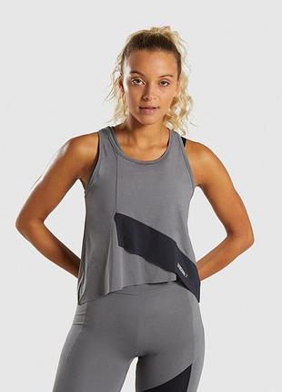 Женские майкак gymshark asymmetric оригинал