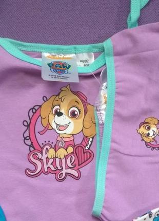 Комплект майка трусики 86/92 98/104 disney 3