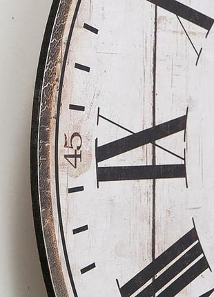 Настінний годинник мдф коричневий d34см гранд презент 1021691-1 кофе3 фото