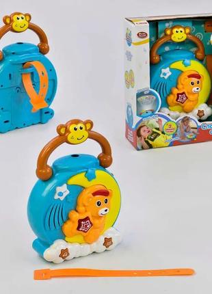 Ночник 7717 (36/2) проектор, подсветка, мелодии, в коробке